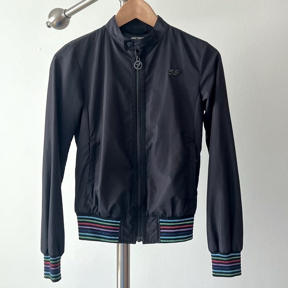 Diesel Black Women's Jacket - Fits XS and XXS